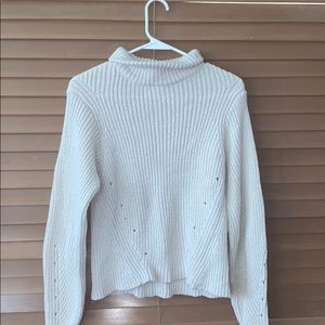 Cream cropped sweater